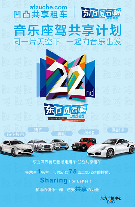 东方风云榜22年来首用百姓私车作为红毯用车_大申网_腾讯网