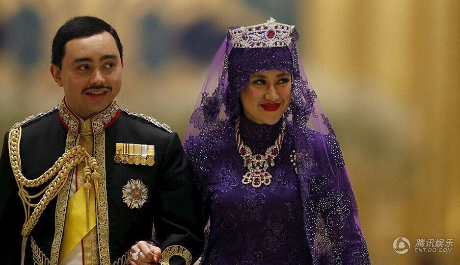 文莱王子娶22岁数据分析师 婚礼奢华满眼土豪