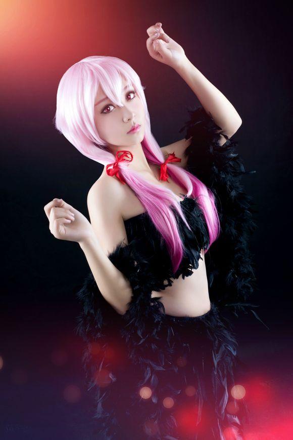 萌妹子cos楪祈简直美哭