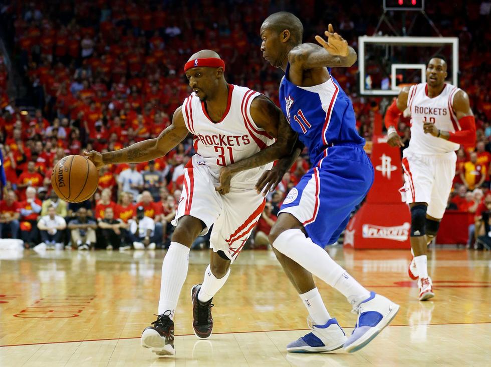 NBA:哈登怒吼庆祝 火箭创奇迹18年首进西决-体