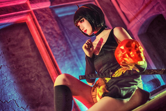 犬夜叉逆发之结罗COS 妖艳如火的女子- 游牧族