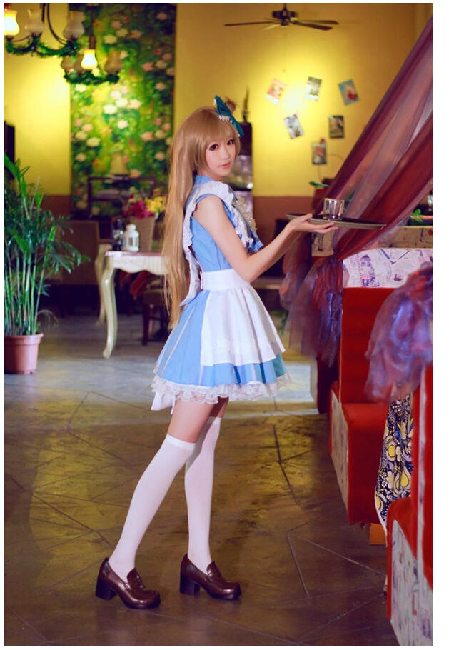 《lovelive》南小鸟软萌cos 白丝女仆为您服务