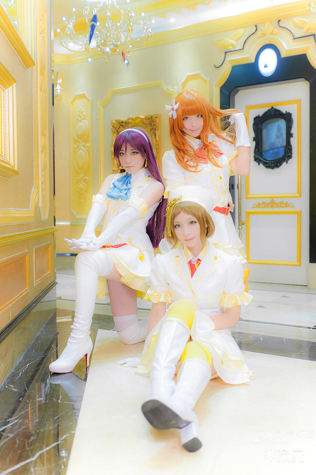 该叛教了!《lovelive》a-rise组合cos [10p]
