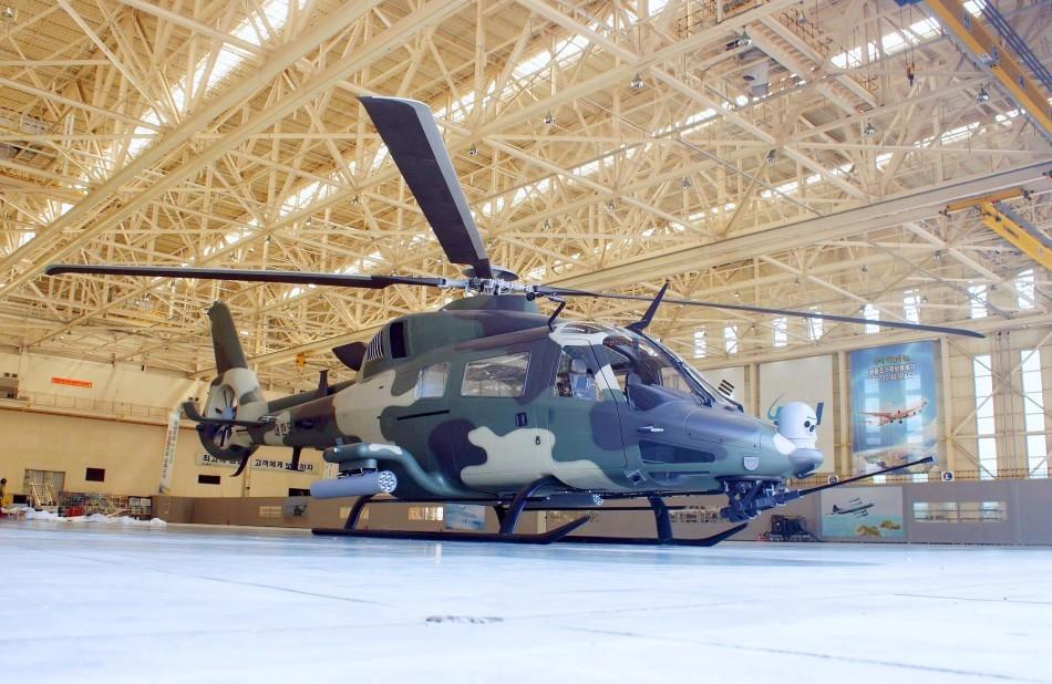 组图:武直9兄弟?韩国新款轻型武装直升机曝光