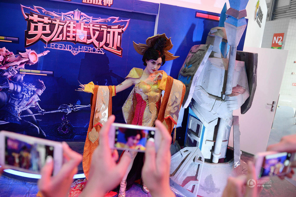 【中国人的一天】ChinaJoy上的“武媚娘”