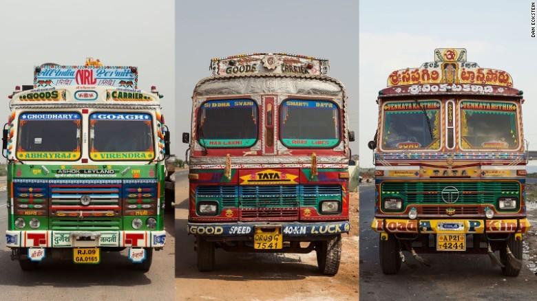 印度卡车司机的五彩公路之旅