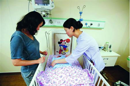 申城首现亲子陪护病房 有助患病新生儿痊愈