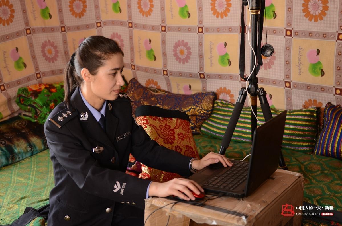 【中国人的一天】帕米尔高原女警花