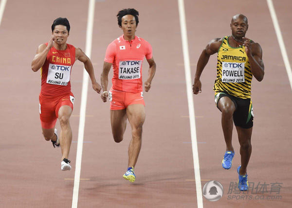 男子100米：博尔特苏炳添晋级 张培萌被淘汰
