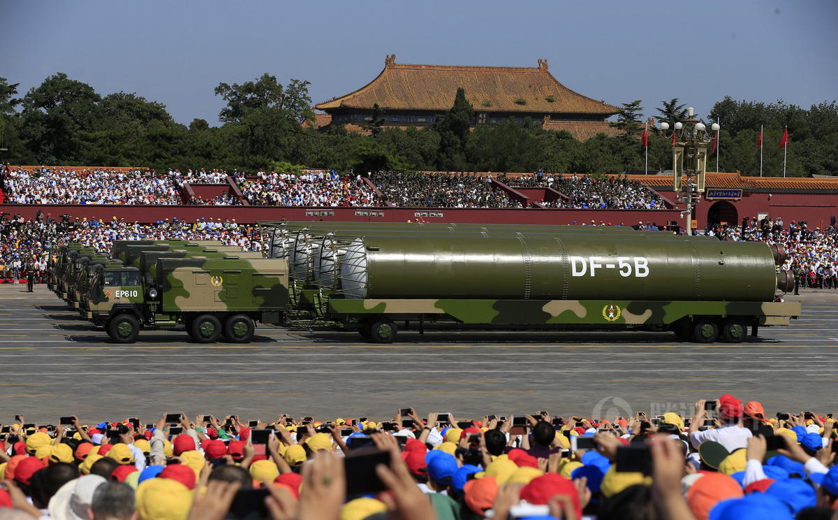 中国东风-5战略核导弹时隔31年后升级登场_新闻_腾讯网
