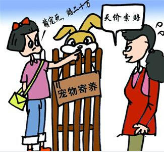 女子因宠物托管时死亡索赔20万 法院判赔450