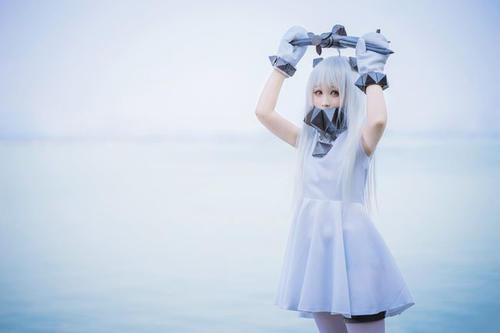 软妹子北方栖姬cos 怪蜀黍表示已经阵亡