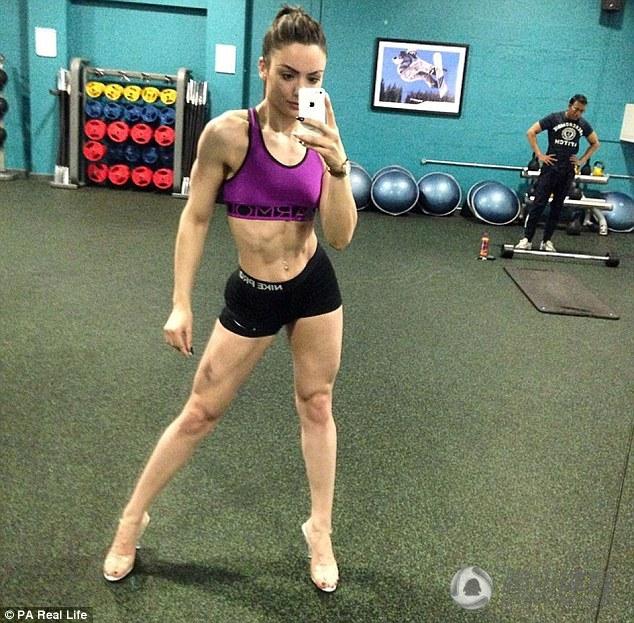 励志!女孩5个月训练找回自信 变健身女王(图)-