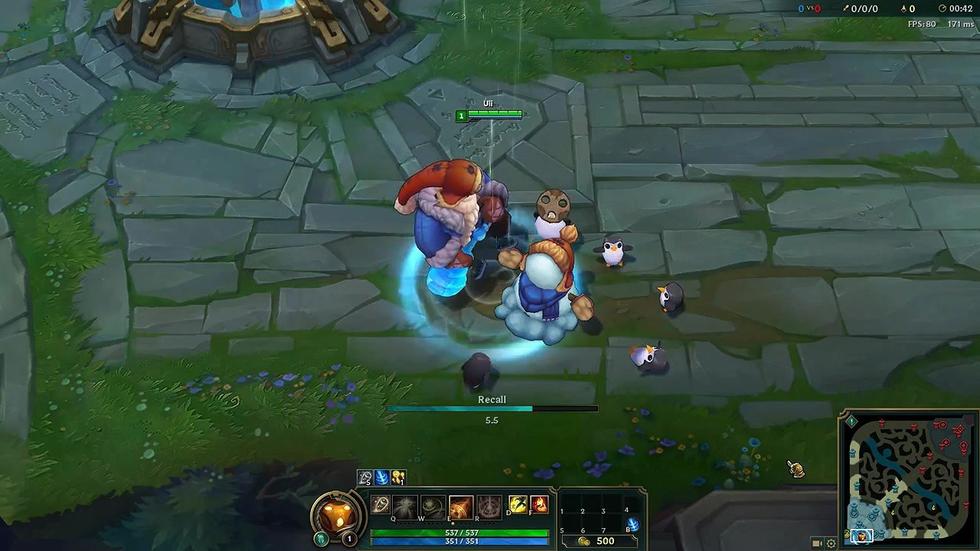 纳尔变身哈士奇 LOL冰雪节限定皮肤曝光-纳尔