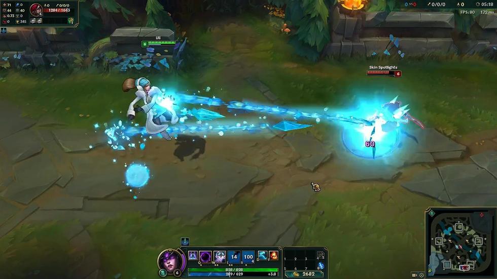 纳尔变身哈士奇 LOL冰雪节限定皮肤曝光-纳尔