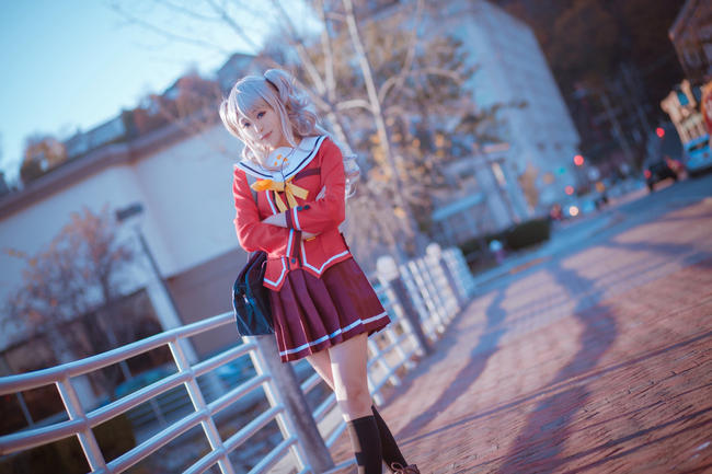 腹黑女主登场!《夏洛特》友利奈绪COS [47P]