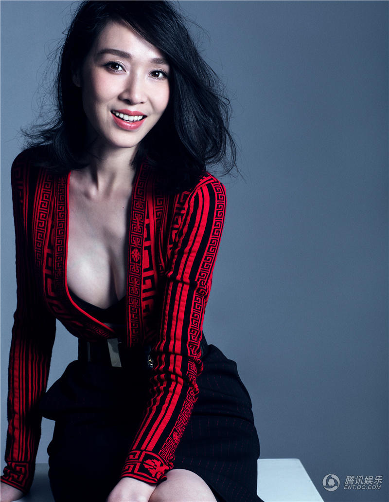 高清:陈丽娜微性感写真 娇艳甜美演绎双面魅力