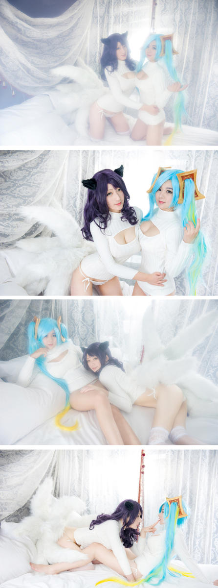 阿狸琴女开胸衣福利:美女这样玩cos