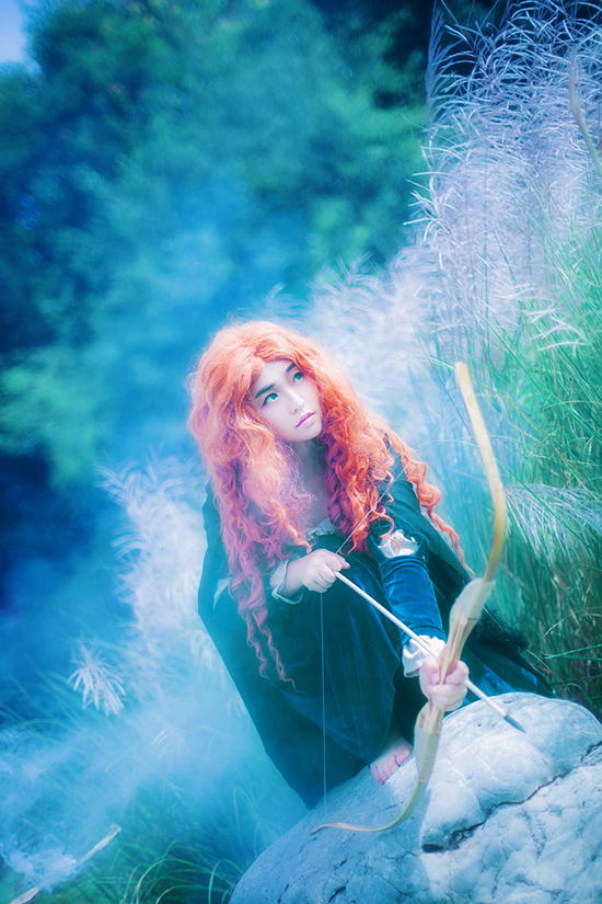 揣摩迪士尼 《勇敢传说》梅莉达COS [10P] - 动