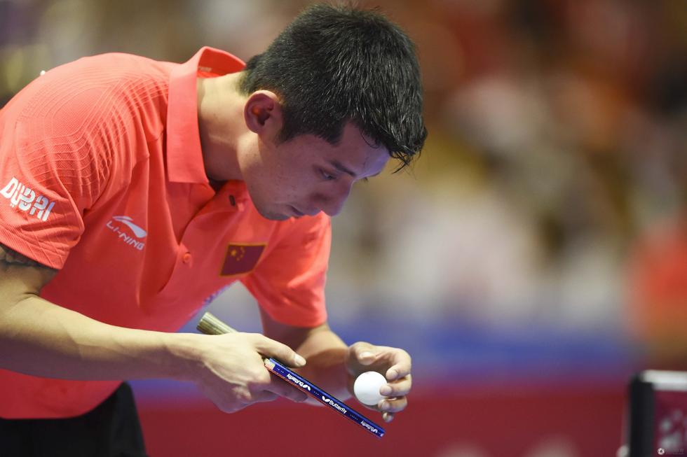 .三个出场,对阵大岛佑哉-高清 中国男团3 0胜日