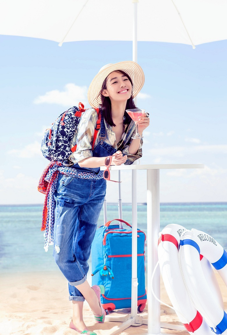  白百何早春 时尚 大片  满满度假风青春力十足_时