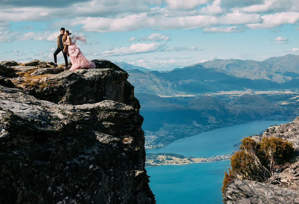 将甜蜜进行到底!隆诗新一拨婚纱照曝光(高清图)