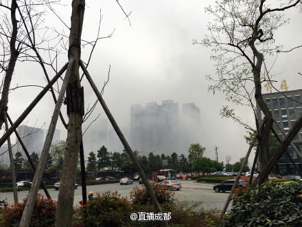 据网友@一一一一条猫 爆料,下午5点半左右,成都剑南大道锦城高清图片