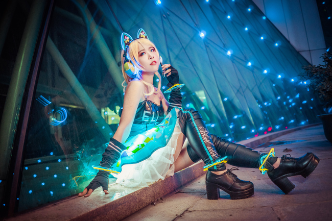 趁着夜色来觉醒 LL绚濑绘里COS_Cosplay_图库_翼风网