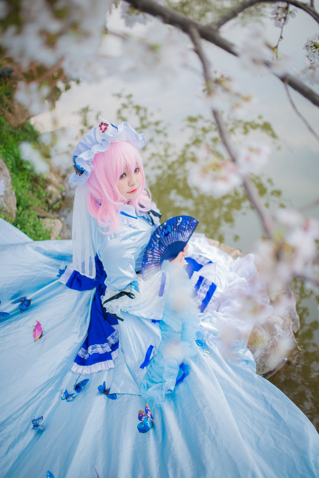 《东方project》西行寺幽幽子_cosplay_图库_翼风网