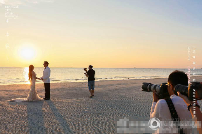 海边夕阳婚纱照_海边夕阳图片(3)