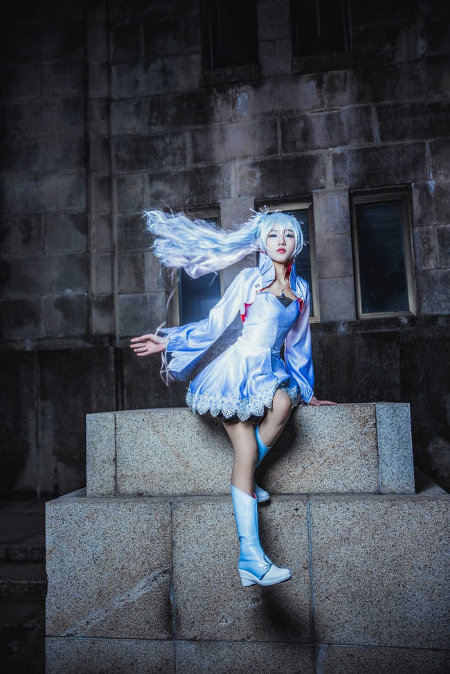 《红白黄黑》weiss schnee闪耀来袭_cosplay_图库