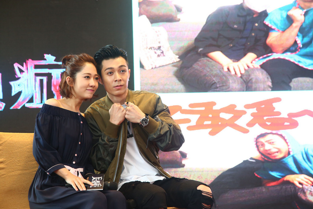 《妄想症》广州首映 周柏豪自曝险患抑郁症