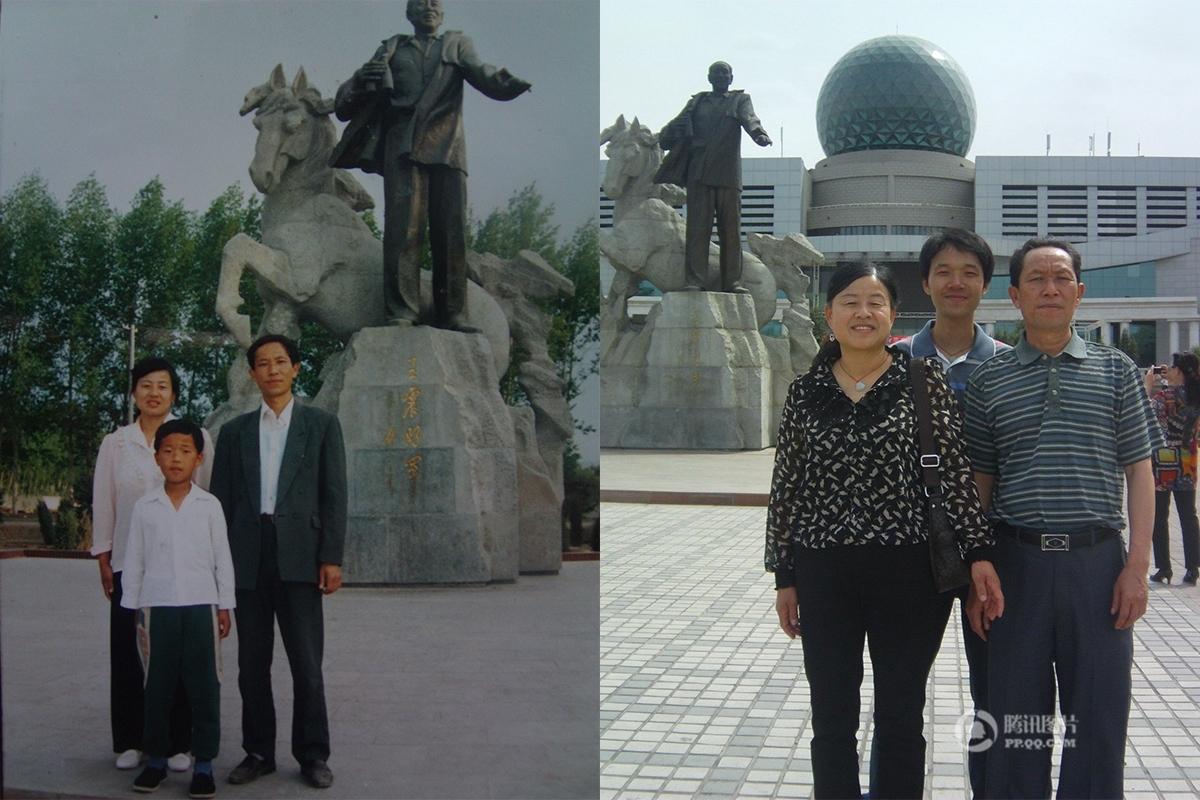 网友晒童年对比照:时间都去哪儿了(高清多图)