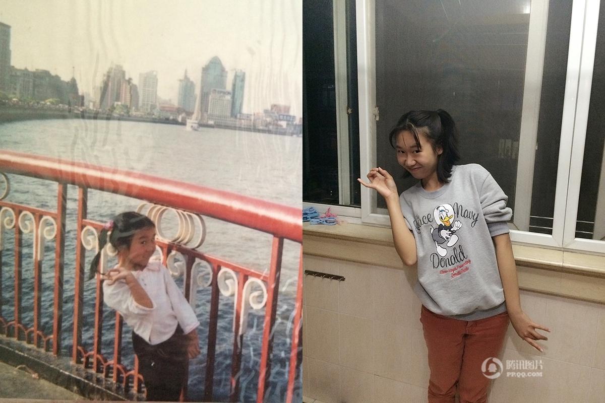 网友晒童年对比照:时间都去哪儿了(高清多图)