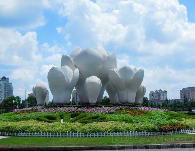 盘点那些花朵造型的建筑和雕塑
