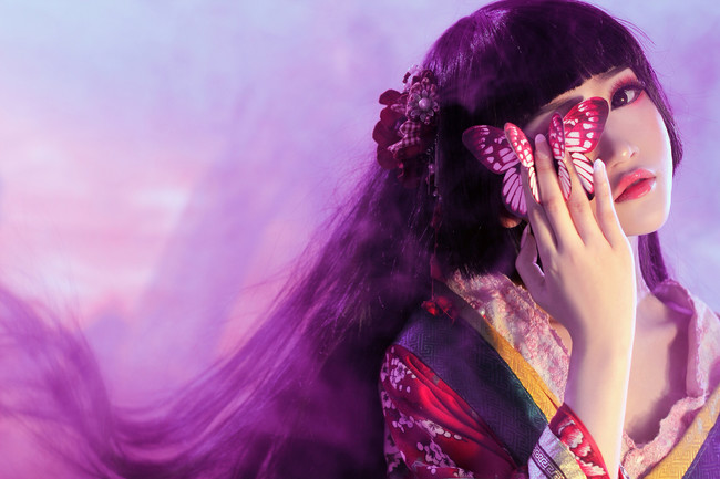 穿上新衣吧 《地狱少女》阎魔爱COS_Cosplay_图库_翼风网