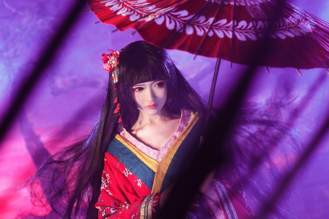 穿上新衣吧 《地狱少女》阎魔爱COS_Cosplay_图库_翼风网