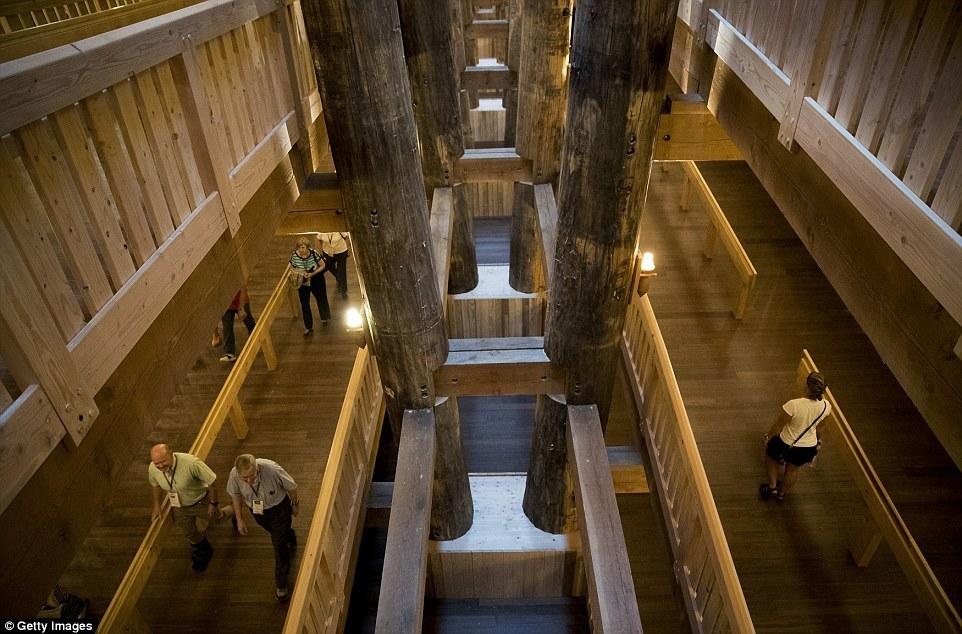 他们花6.6亿造了这艘诺亚方舟 船身长155米(组图)