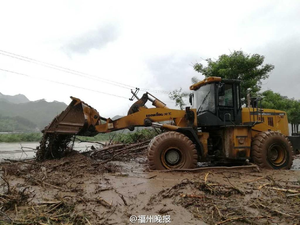 “尼伯特”致福建多处内涝 逾20万人大转移(多图)