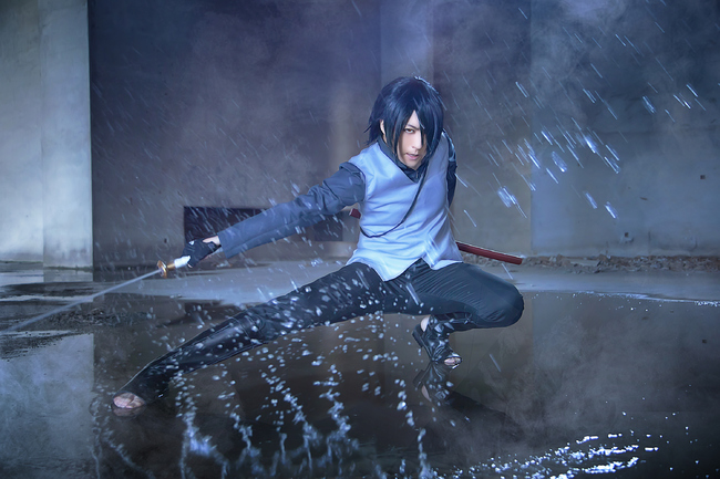 《火影忍者》宇智波佐助帅气登场