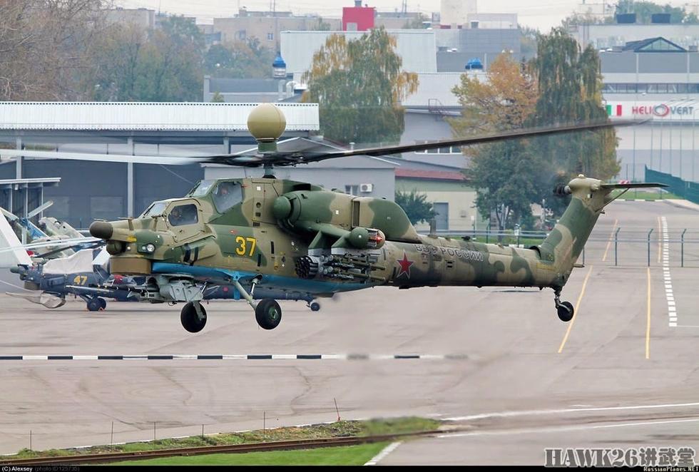 组图:俄罗斯米-28nm武装直升机首飞成功