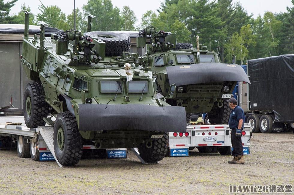 组图:加拿大陆军接收首批6辆战术装甲巡逻车-