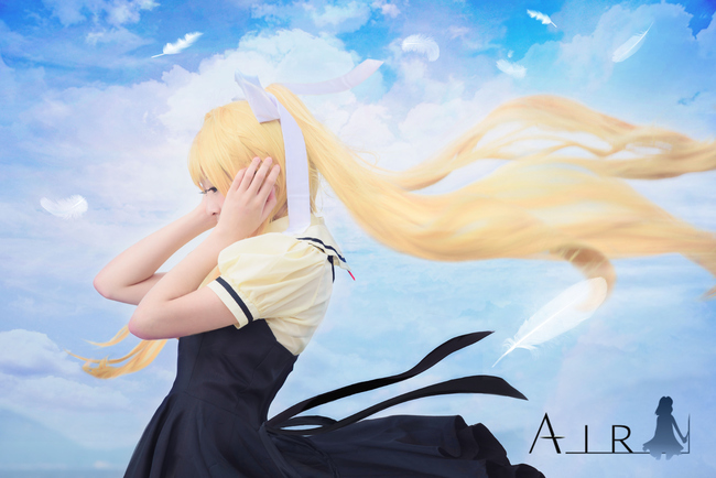 经典永不磨灭!《AIR》神尾观铃COS_Cosplay_图库_翼风网