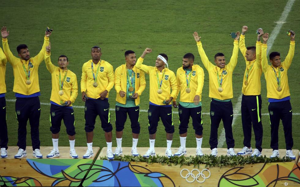 2016里约奥运会:男足决赛 点球决战 巴西6-5德