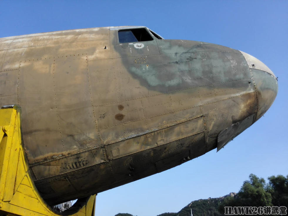 组图:中国航空博物馆稀客 罗德西亚空军c-47运输机