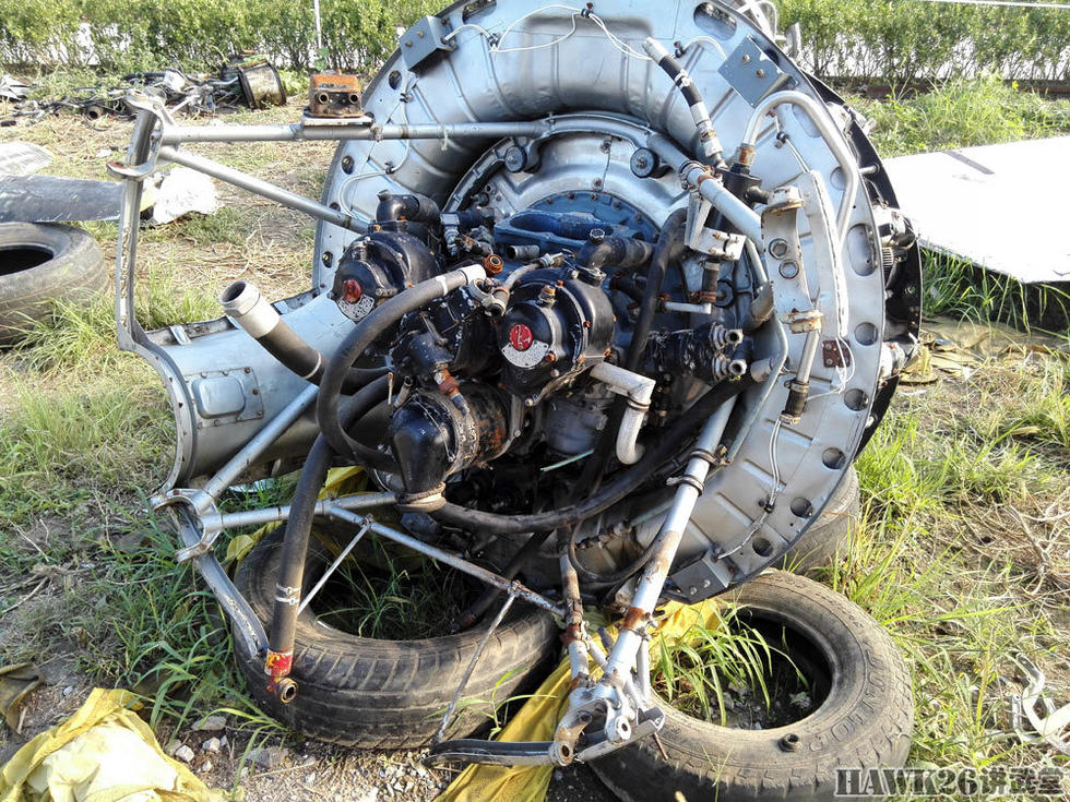 c-47的r-1830-90发动机,保存状态还不错.