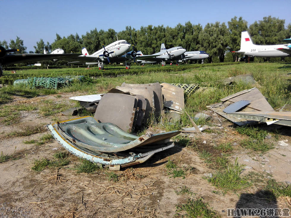 组图:中国航空博物馆稀客 罗德西亚空军c-47运输机