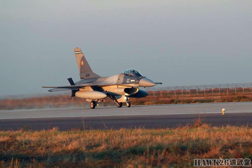 罗马尼亚从葡萄牙接收首批6架f-16战机