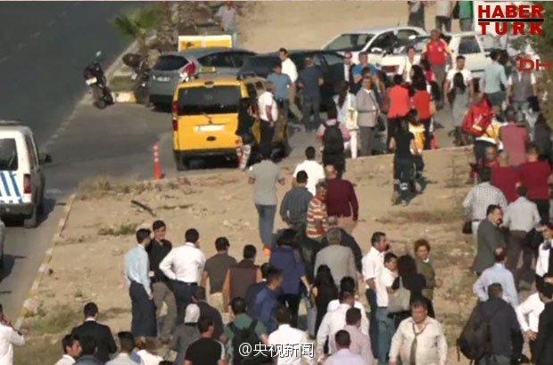 土耳其安塔利亚发生爆炸 大量救护车赶往现场(图)