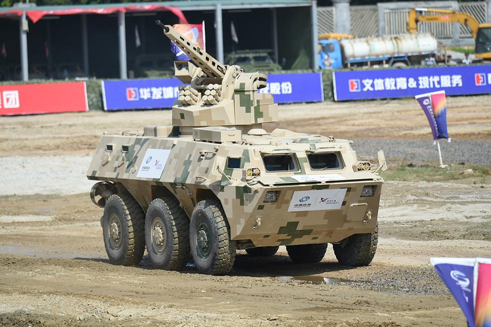 组图:vn2轮式装甲车性能优越霸气登场